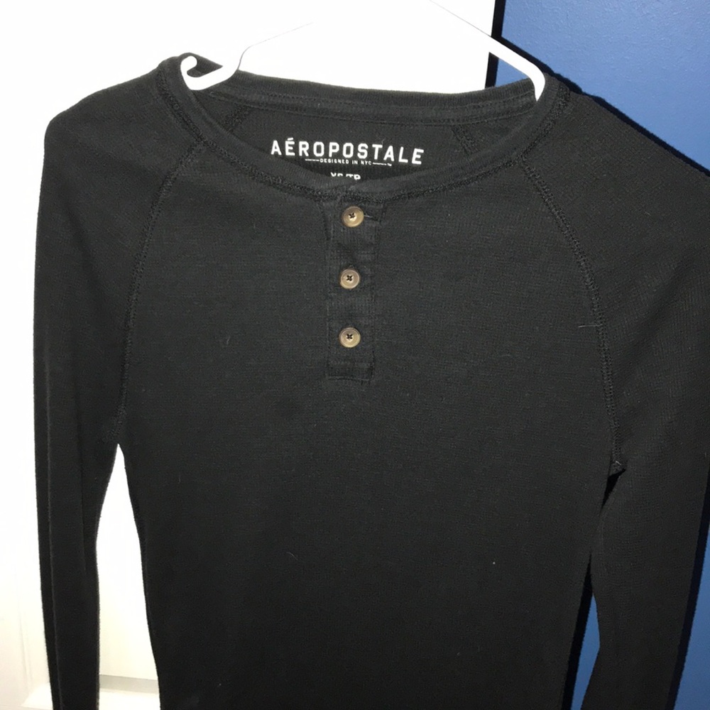 Aeropostale Long Sleeve Button-Up Shirt